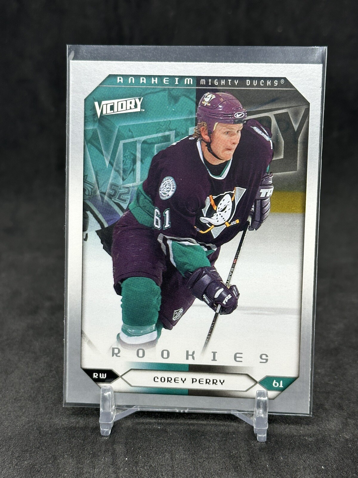 Corey Perry 2005-06 Upper Deck Victory Rookie RC #281 Mighty Ducks
