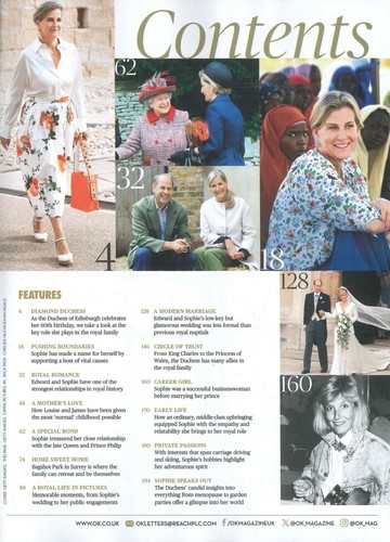 UK OK! Magazine Sophie Duchess of Edinburgh at 60 Royal Birthday Collector's Ed. - Picture 2 of 3