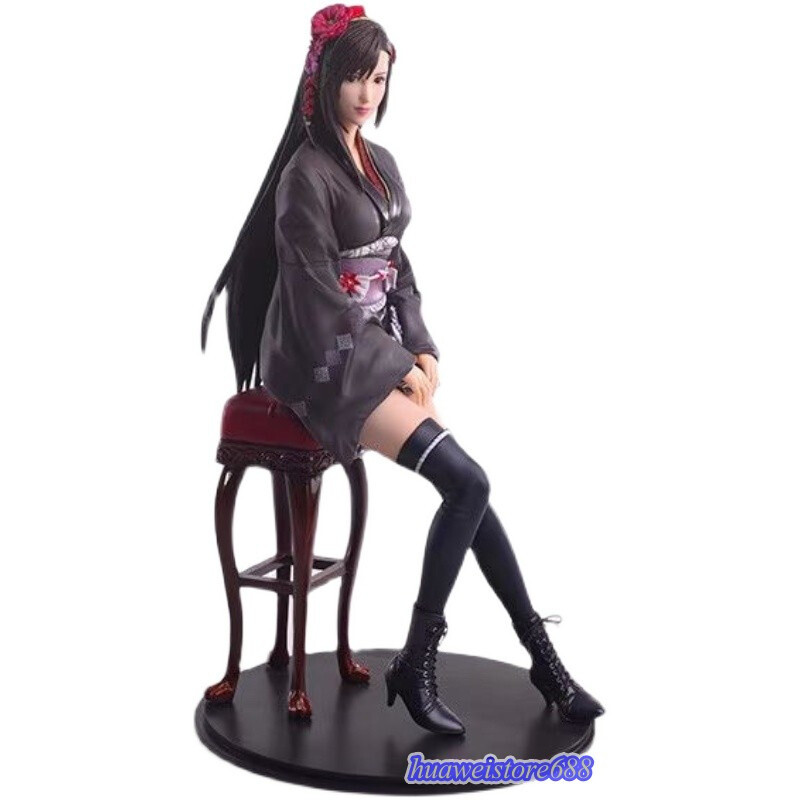 Final Fantasy VII Remake STATIC ARTS Tifa Figure Exotic Dress Ver