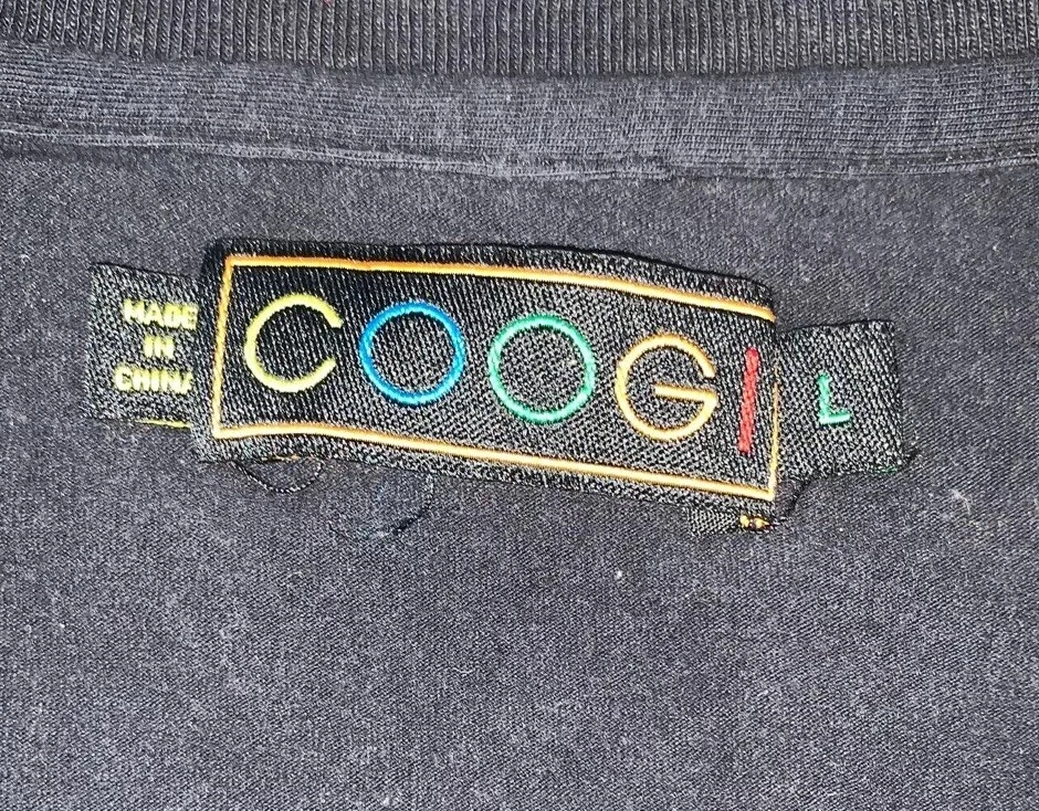 Usado - Vestido camisero vintage COOGI manga 3/4 gráfico para mujer (talla L) Foto 3 de 4