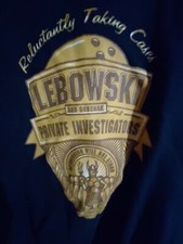The Big Lebowski XL Shirt Tee Fury Coen Brothers