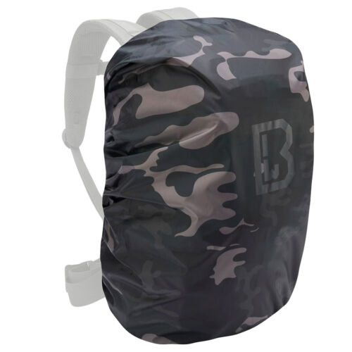 Brandit US Cooper Backpack Rain Cover Medium 30L Protector Hiking Dark Camo - Afbeelding 1 van 1