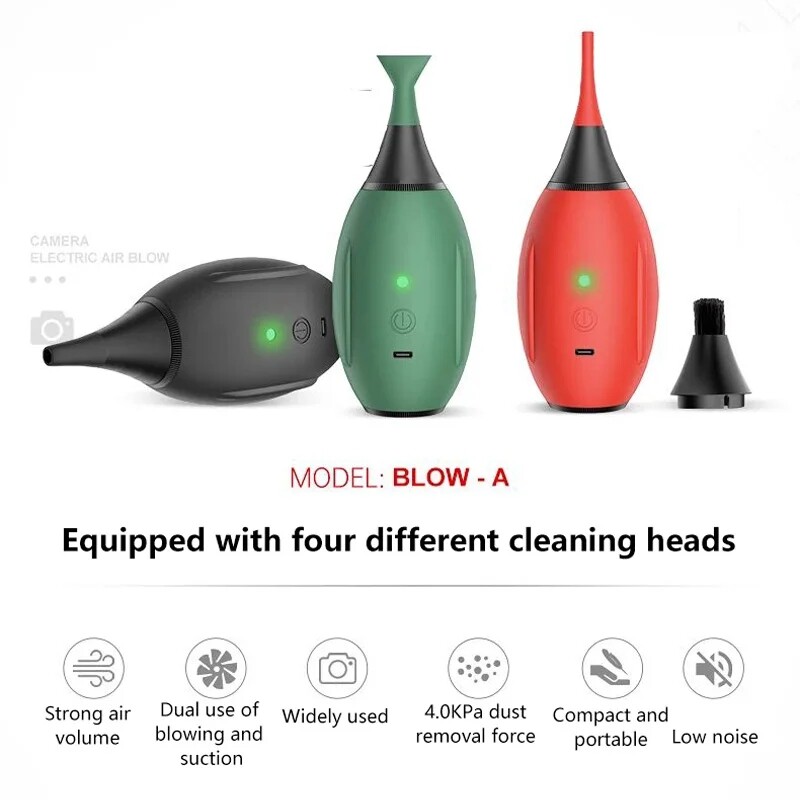 LENSGO BLOW Electric Camera Air Blower Clear Camera Cleaning Lens