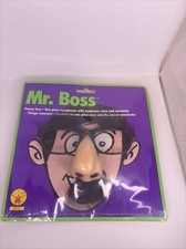 Rubie's Mr. Boss Eyeglasses with Mustache Eyebrows Nose