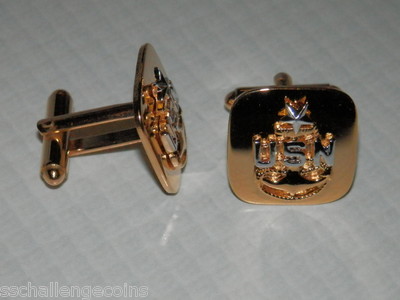 Cuff Links E8 Senior Chief Petty Officer CSPO USN