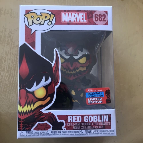 Funko Pop! Marvel Red Goblin #682 NYCC Fall 2020 Shared Exclusive In Hand