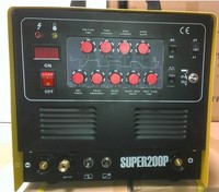 Super200p Plasma Cutter Tig Arc Ac/dc Welder Pulse & Foot Pedal Cal Electric Super200p Plasma Cutter Tig Arc Ac/dc Welder Pulse & Foot Pedal Cal Electric