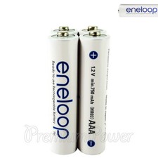4 x Panasonic Eneloop AAA batteries 800mAh Rechargeable Accu Ni-MH HR03 Phones