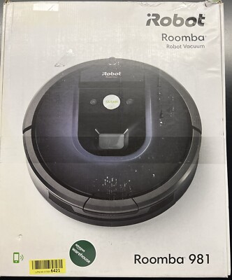 IRobot Roomba 981 Saugroboter - WLAN, App Steuerung, Für Tierhaare