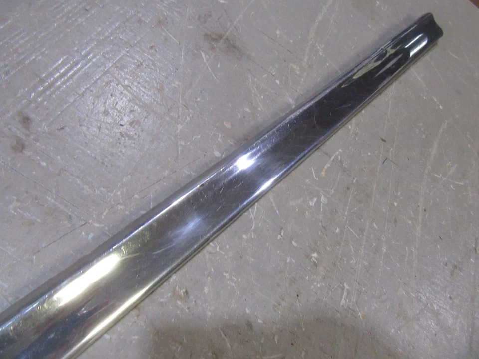 Chevrolet Yeoman 1958 vagón de 4 puertas puerta exterior moldura acero inoxidable PF Foto 3 de 4