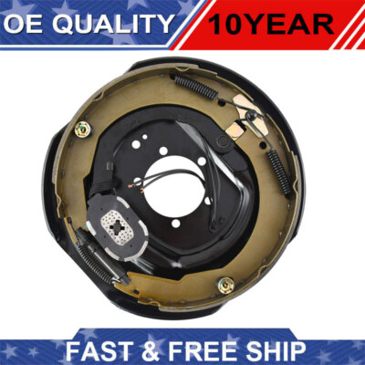 12''x2'' Electric Trailer Brake Assembly Driver Side 5200-7K LBS Axle Fits Dexter