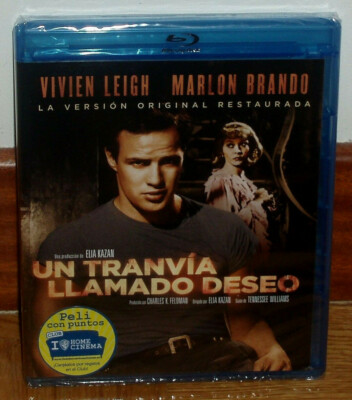 A Streetcar Named Desire Blu-Ray New Sealed R2