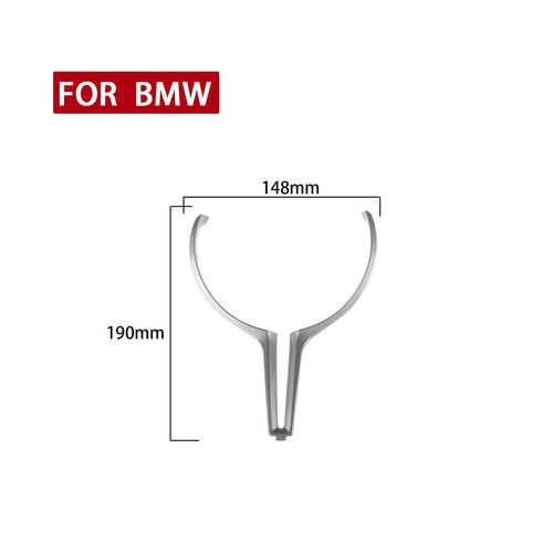 Tapicería de repuesto de volante plateada para BMW Serie M F83 F80 M3 F82 M4 F10 - Imagen 8 de 11