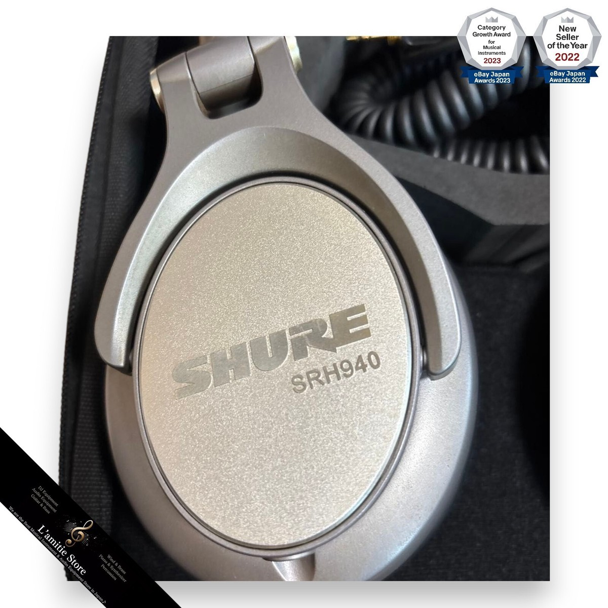 SHURE SRH940 新パッケージ版 Shure SRH940 Headphones | zZounds