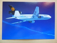 LUFTHANSA DC 10-30 / AIRLINE ISSUE / CARTE COMPAGNIE