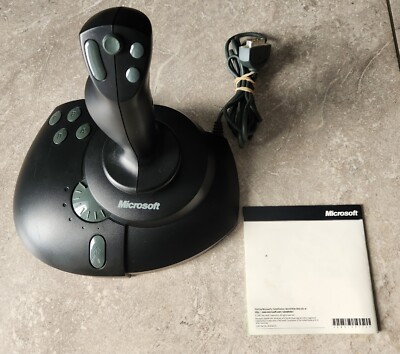 Microsoft SideWinder 3D Pro Plus Joystick FlightStick Controller