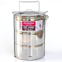 Stainless Steel Food Carrier - 3 Tier, 12 Cm, New, Free Shipping on sale Stainless Steel Food Carrier - 3 Tier, 12 Cm, New, Free Shipping on sale