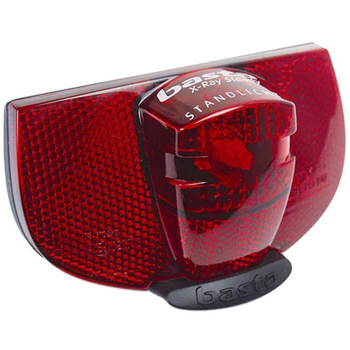 AXA Tr-Rücklicht RAY Steady LED Standlicht / 50mm Schwarz/Rot