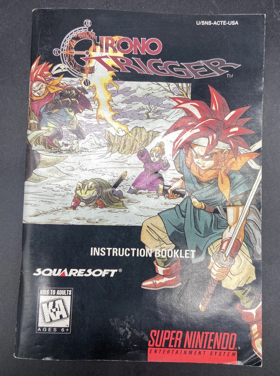 Chrono trigger sale snes original