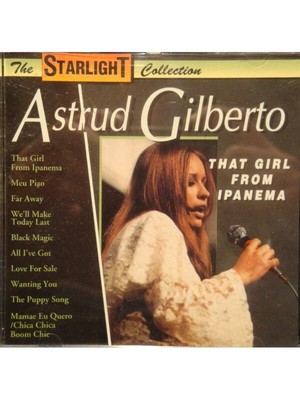 ASTRUD GILBERTO that girl from ipanema CD 1993 GALAXY MUSIC