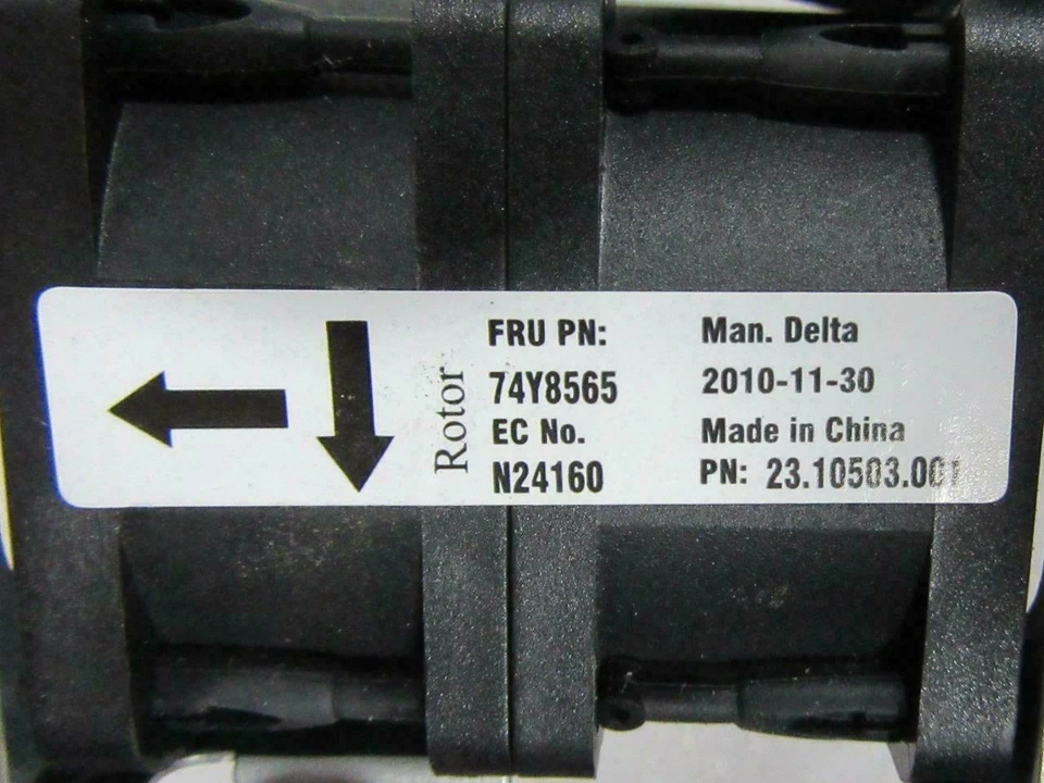 IBM 40mm Fan Assembly PCIe Riser 74Y8565 74Y5221 - Image 4 of 4