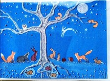 tree life hare solstice pagan badger fox wicca wife easter