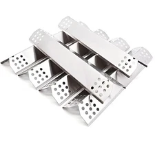 Set of 6 Stainless Steel Heat Plates for Nexgrill 720-0783E 720-0830H 720-0896