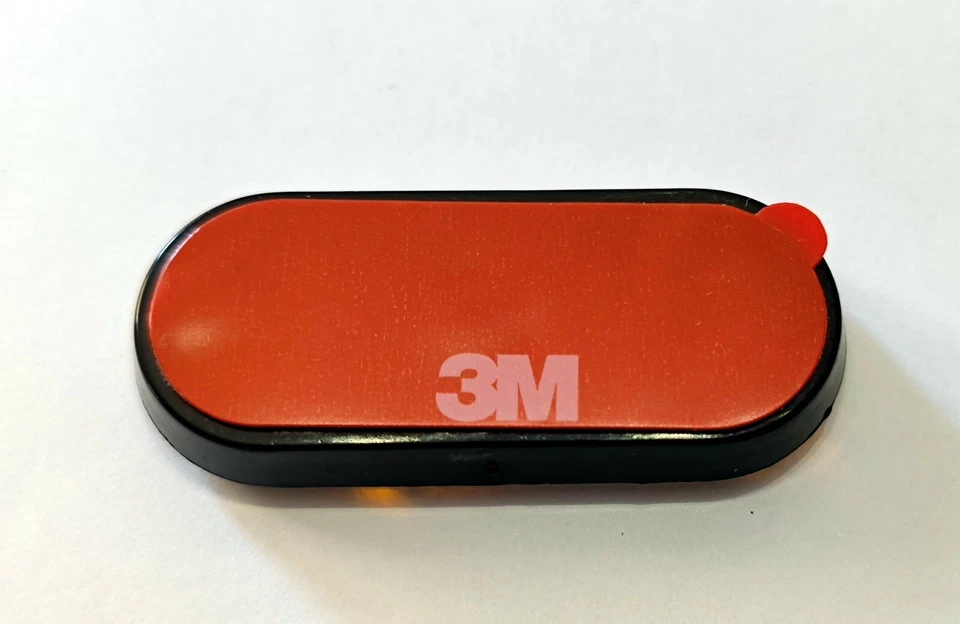 Mini Reflektor Rückstrahler rot Katzenauge selbstklebend KFZ und Anhänger oval - Bild 2 von 2