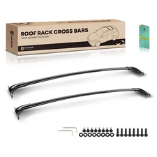 Black Aluminum Alloy Roof Rack Rails Cross Bars for Nissan Armada 2017 2018-2023