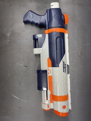 Hasbro Nerf Super Soaker Shot Blast White Pump Action Water Gun Toy 2009 Tested