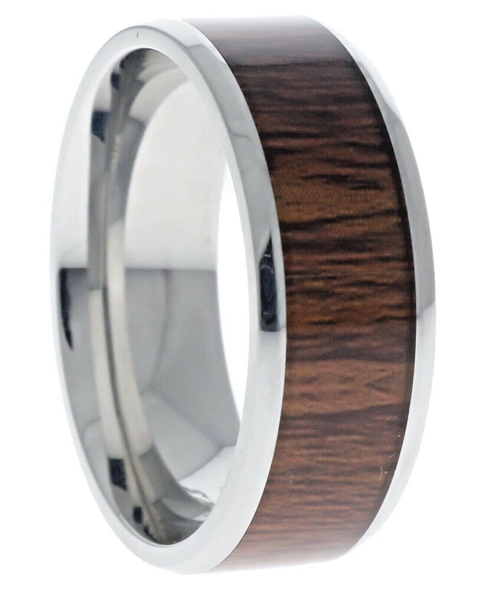 New stainless steel wide mens ring size 11 amf.ac.ma