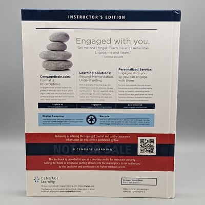 Culture And Psychology 6th Edition Instructor's Edition Hardcover