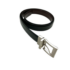 Vintage 90s Genuine Leather Top Lining Bonded Leather Belt Size 42 105