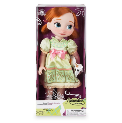 Disney Animators' Collection Anna Doll – Frozen – 16'' - New - SEE
