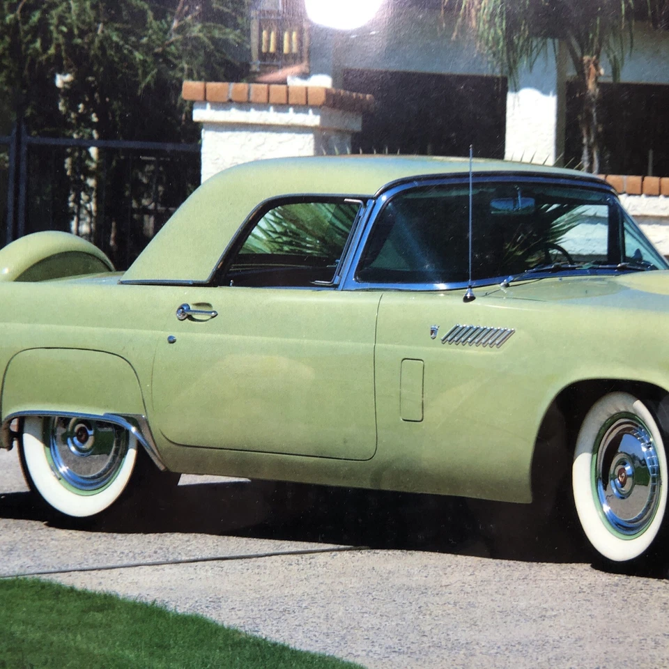 Vintage 1979 power graphics corporation “showroom posters” 1956 thunderbird. - Image 3 of 4