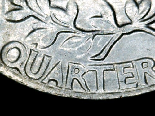 1959 90% Silver Washington Quarter Crack Head Obverse - Picture 7 of 7