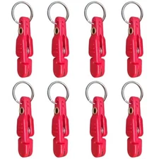 FUNORNAM 8Pcs Heavy Tension Snap Weight Trolling Offshore  Assorted Colors 