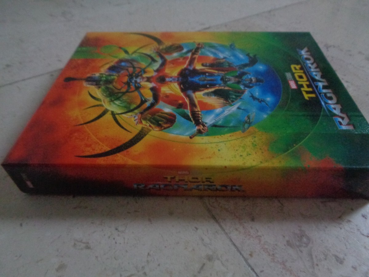 THOR RAGNAROK Marvel Filmarena FULL SLIP 3D Blu-ray SteelBook