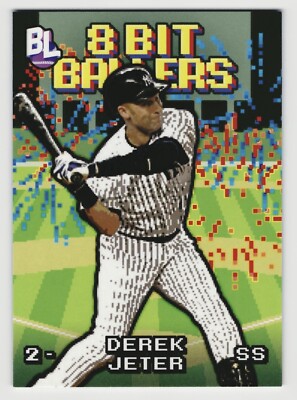 2023 Topps Big League Derek Jeter 8 Bit Ballers New York Yankees #8B-19