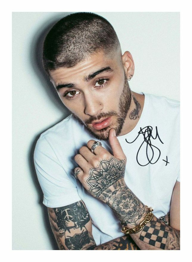ZAYN MALIK AUTOGRAPH SIGNED PP PHOTO POSTER | eBay UK