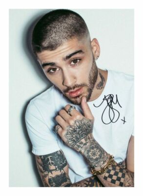 ZAYN MALIK AUTOGRAPH SIGNED PP PHOTO POSTER | eBay UK