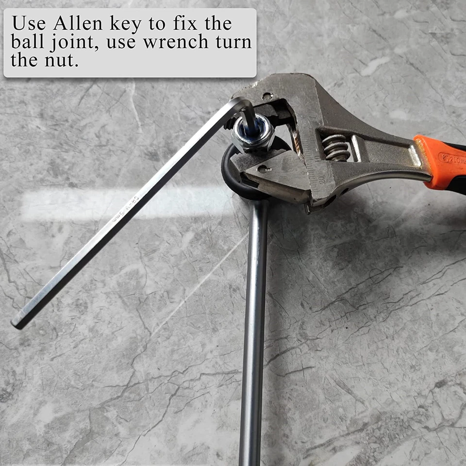 Barra estabilizadora delantera izquierda 2 piezas para Chevrolet Traverse 2008 2009 2010-2017 Foto 4 de 4