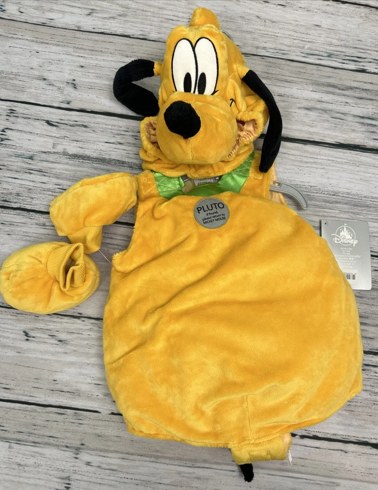 Disfraz Oficial Disney Store Plutón Bebé Talla 3-6 Meses NUEVO con Etiquetas Foto 3 de 4
