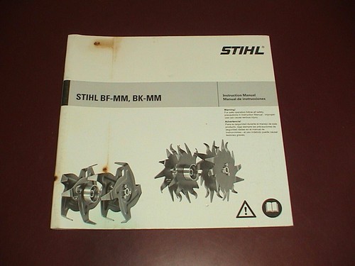NEW/NOS OEM STIHL Owner's Instruction Operator Manual MM55 55 Tiller BF-MM BK-BK