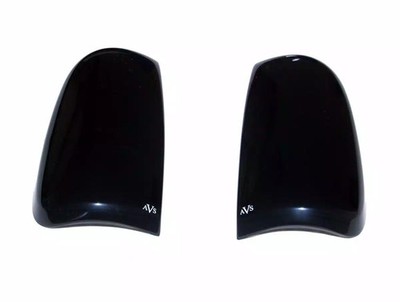 AVS Blackout Tail Light Covers Fit 2016-2024 Nissan Titan XD, 2017-2024 Titan