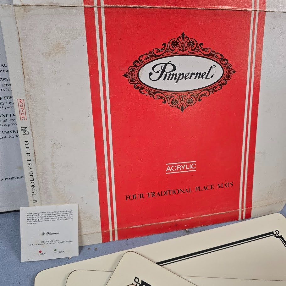 ANTIQUE CAR AUTOMOBILE PIMPERNEL PLACEMATS ROLLS ROYCE STUTZ MERCEDES DUESENBURG