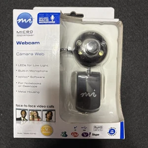 Micro Innovations Webcam USB Modèle IC435C