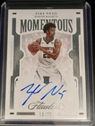 2020-21 Panini Flawless Zeke Nnaji Auto /25 Rookie
