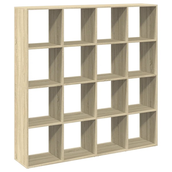 BüCherregal Sonoma-Eiche Holzwerkstoff 137,5X29X137,5 Cm Standregal-image