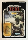 Vintage Star Wars YODA ROTJ 77a Back MOC 1983 BACKWARDS Original Kenner BEAUTY!!